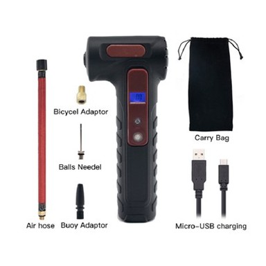 Bomba manual digital para pneus de carro